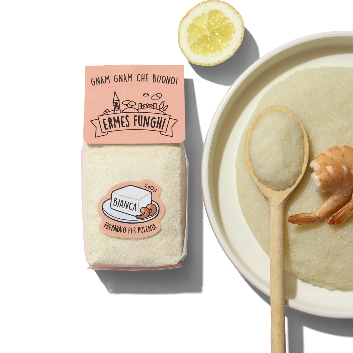 Polenta Bianca – ingredienti e piatto pronto