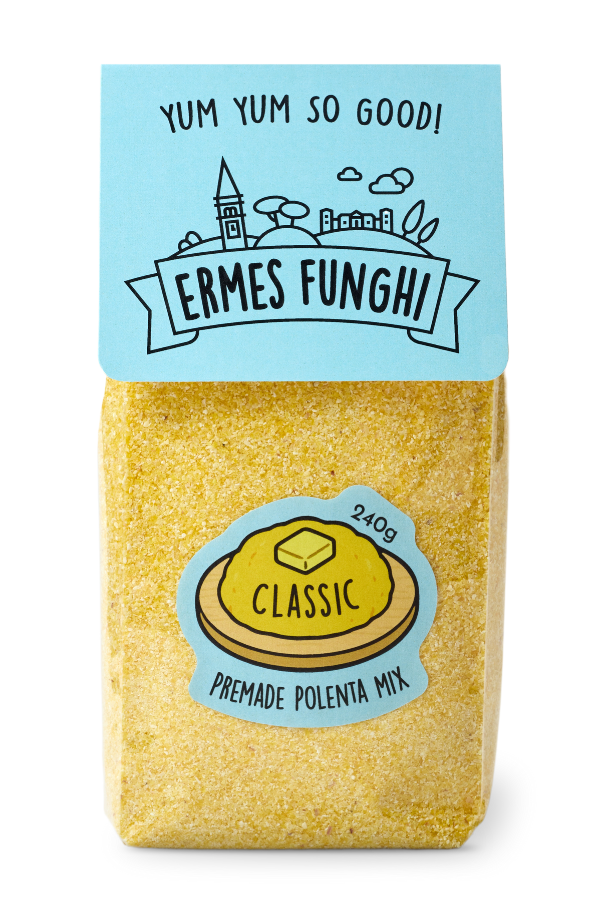 Classic Polenta pouch by Ermes Funghi