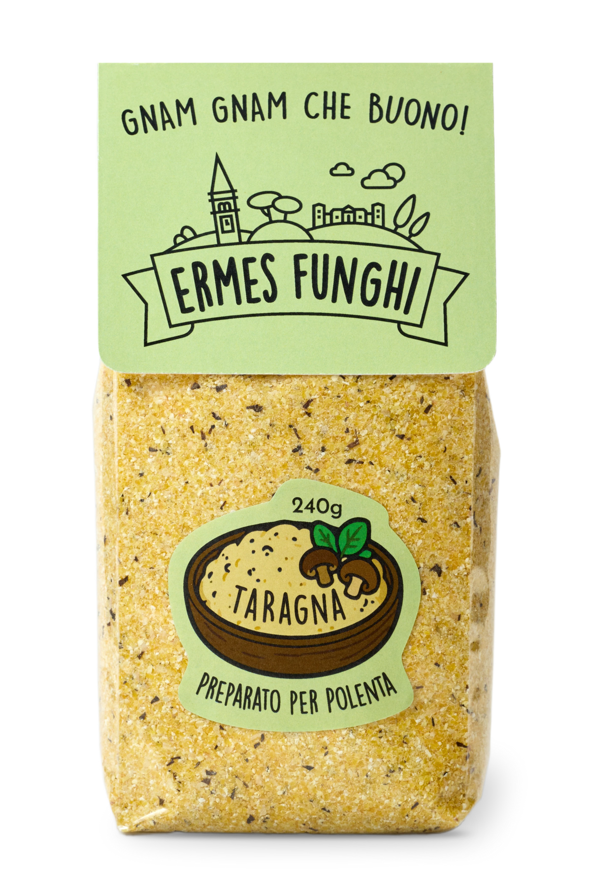 Confezione di Polenta Taragna Ermes Funghi