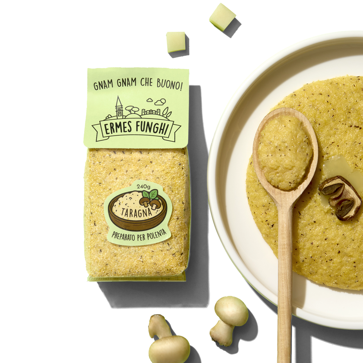 Polenta Taragna – ingredienti e piatto pronto