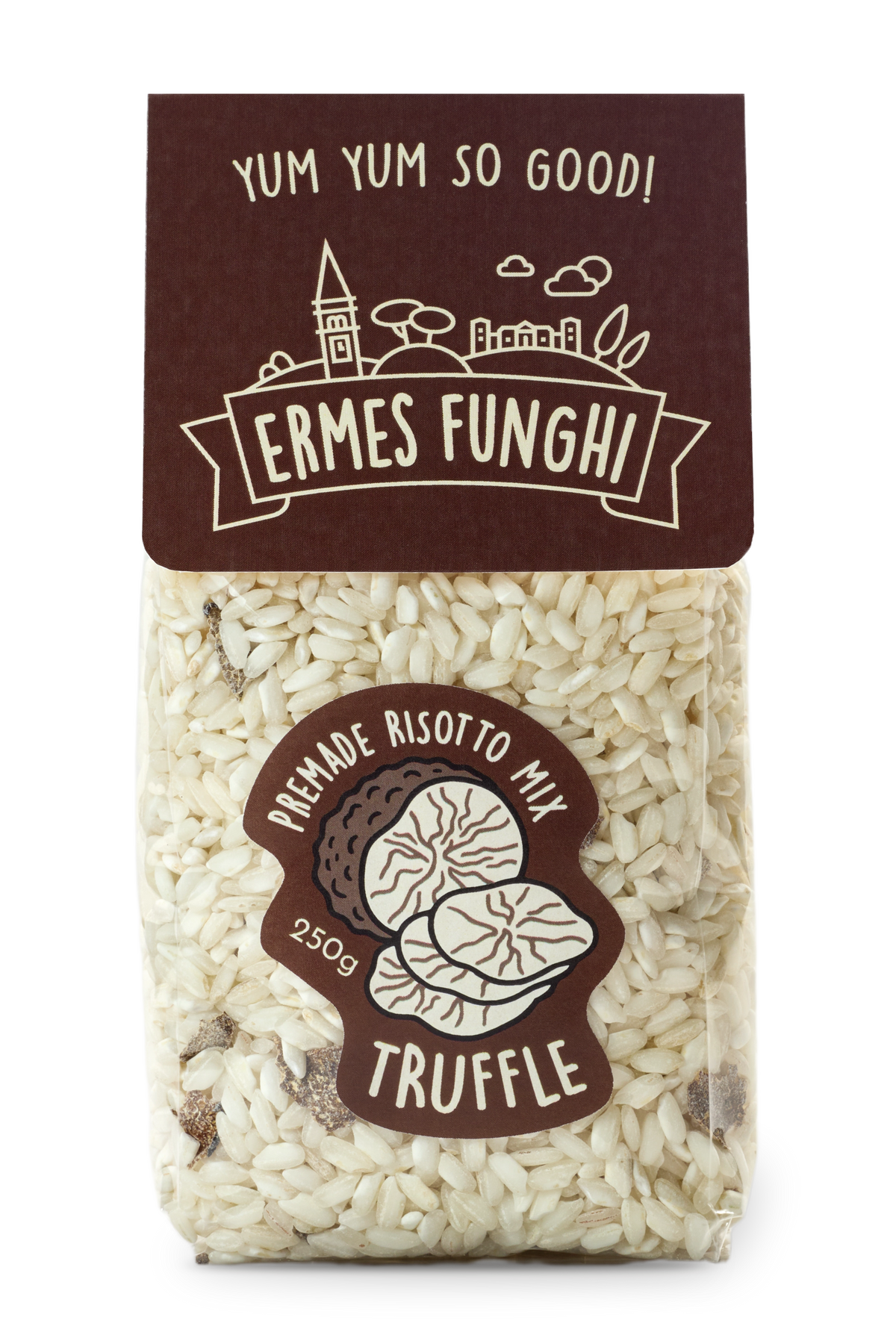 Truffle Risotto pouch by Ermes Funghi