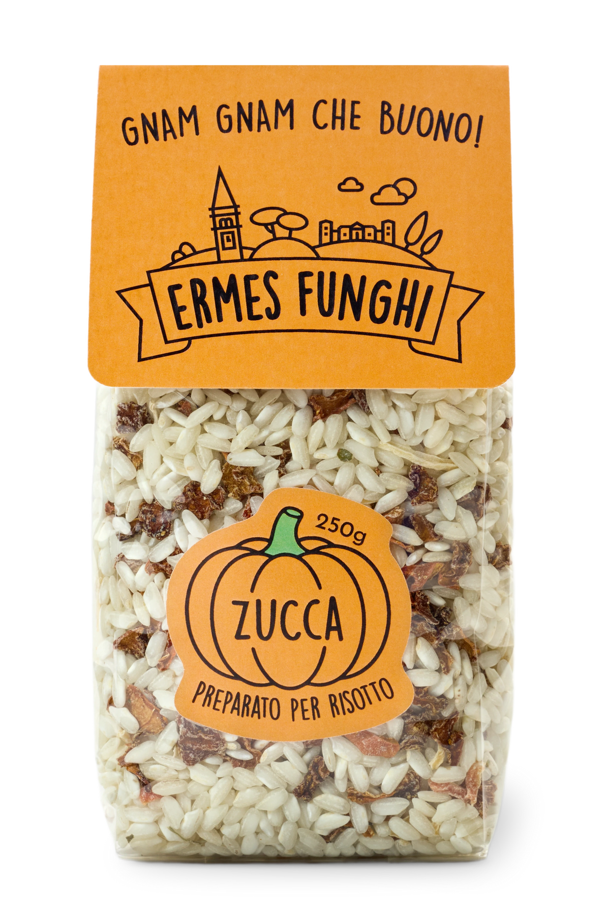 Confezione di Risotto alla Zucca Ermes Funghi