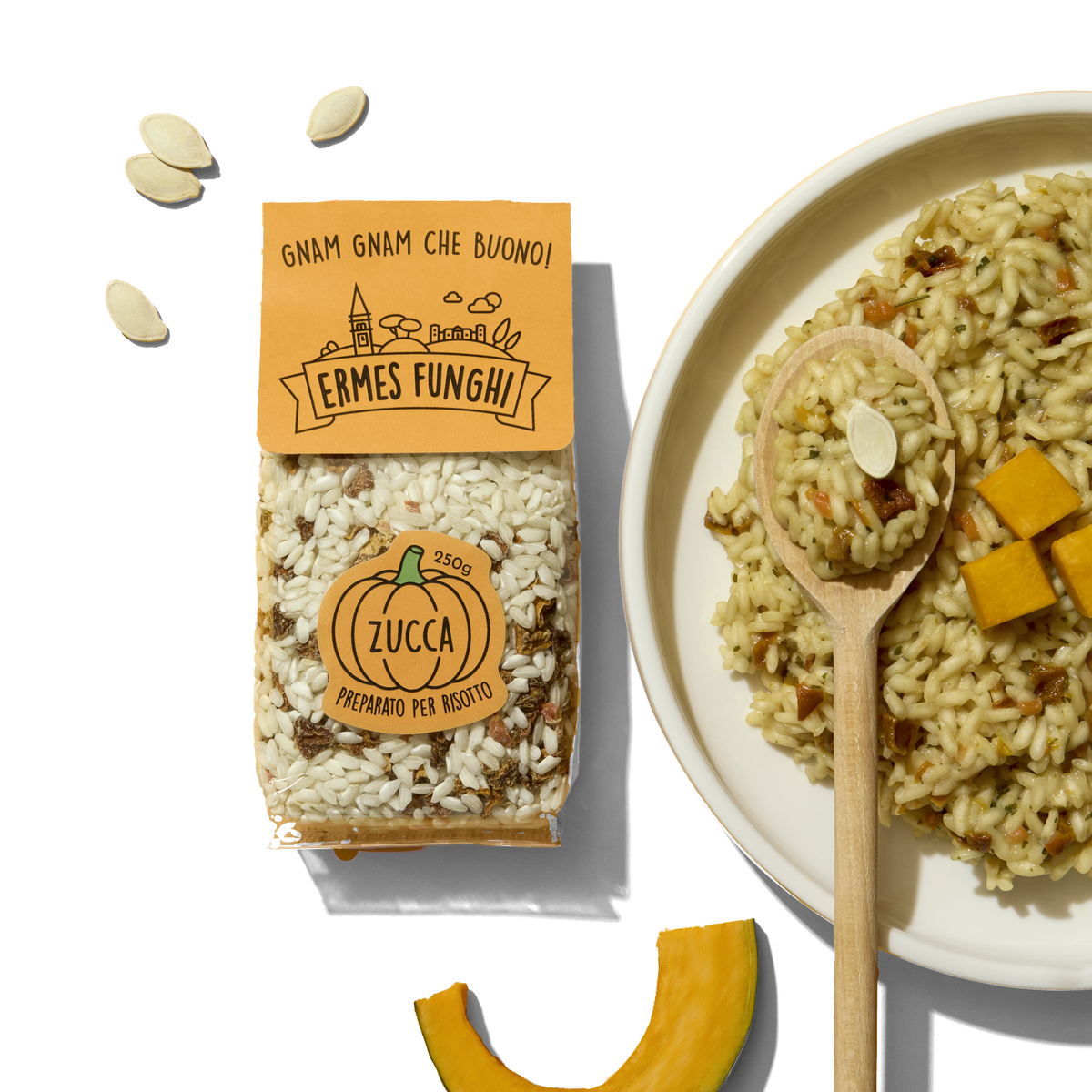 Risotto alla Zucca – ingredienti e piatto pronto