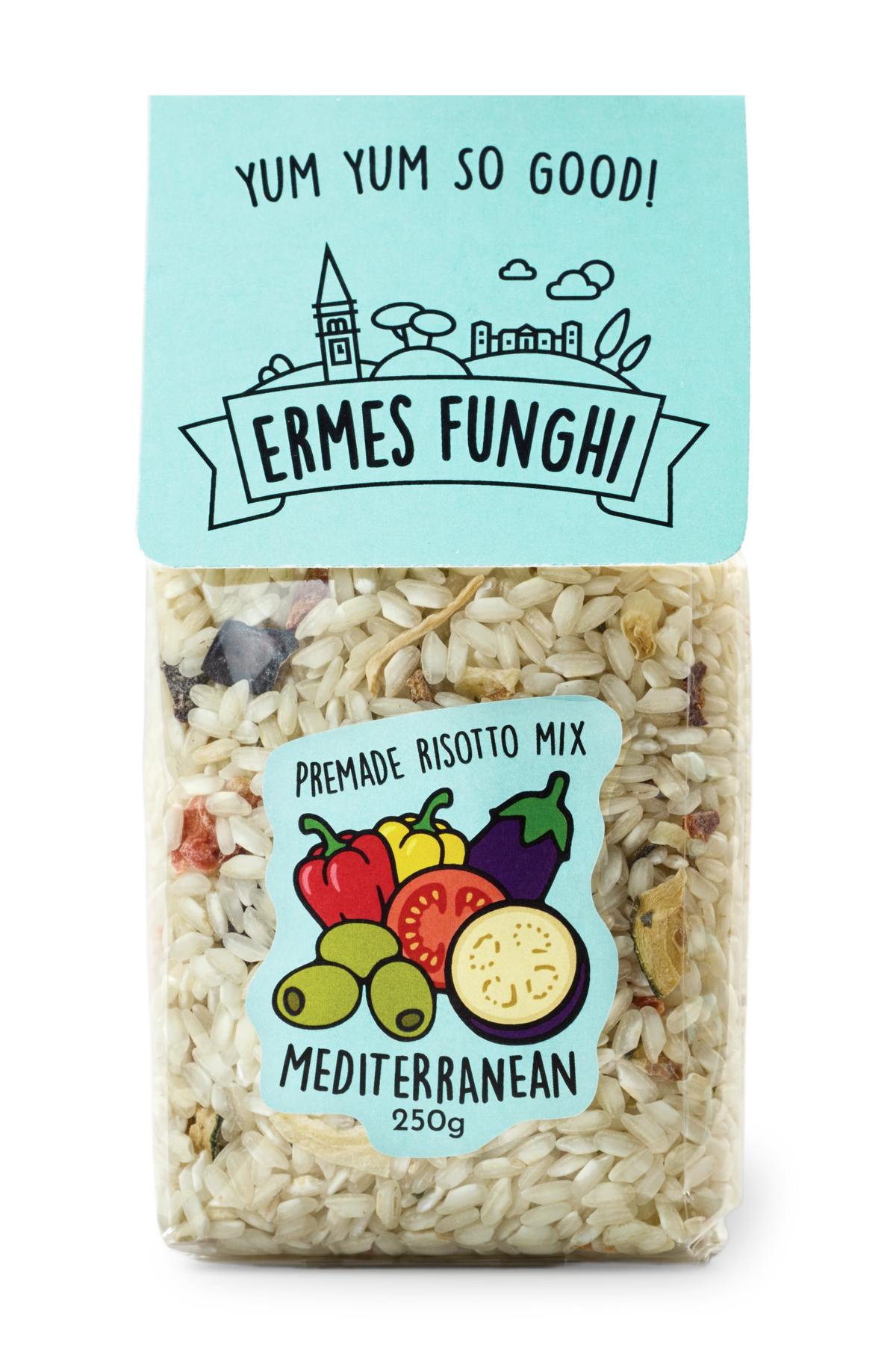 Mediterranean Risotto pouch by Ermes Funghi