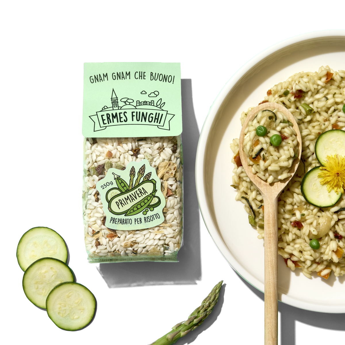Risotto Primavera – ingredienti e piatto pronto
